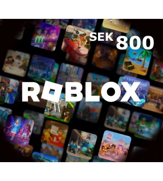 Roblox Game eCard SEK 800 SE Key 